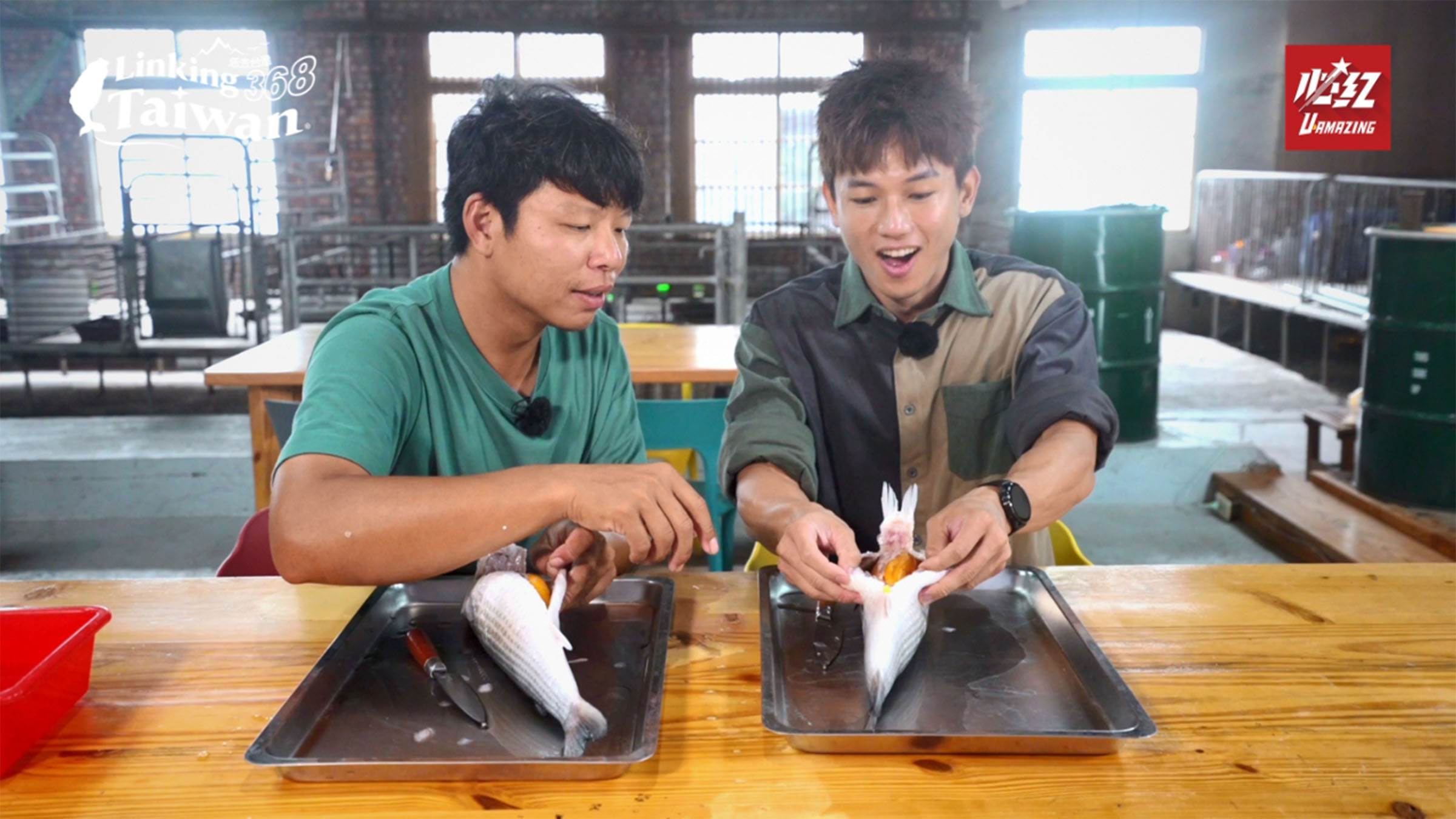 這座友善的魚塭生產出的水產,每一口都帶著海水的鮮甜與職人細心的養殖智慧。(圖/《Linking 368 Taiwan恁去台灣》提供)