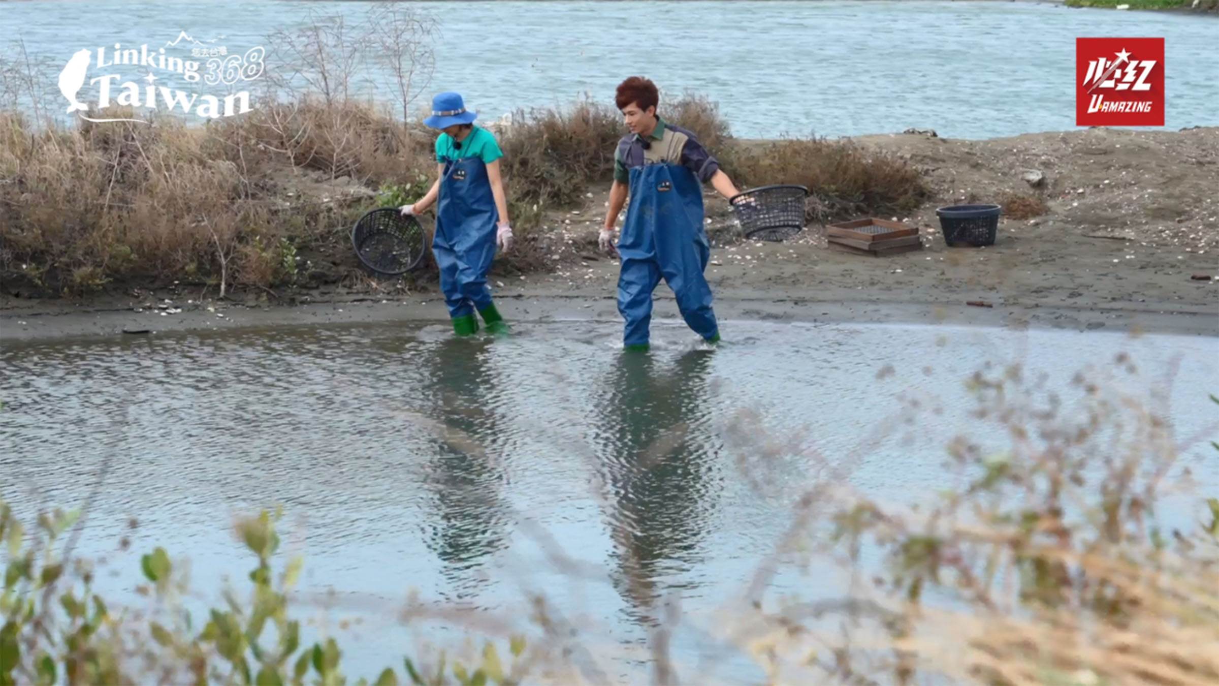 透過親手體驗,威登不僅學習水產知識,也感受七股魚鄉與自然共生的珍貴價值。(圖/《Linking 368 Taiwan恁去台灣》提供)