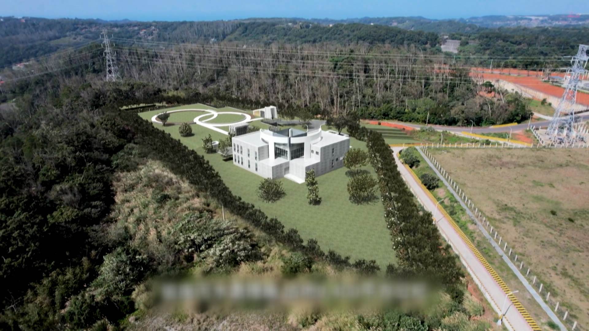 地上綠意景觀結合地下處理設施，兼顧環境與功能。（圖／東森新聞）