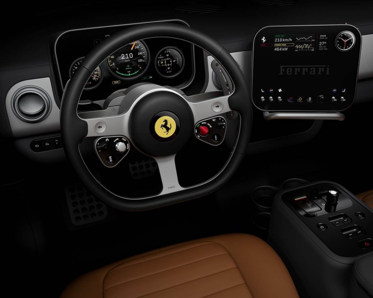 Ferrari Luce車艙設計。（圖／Ferrari提供）