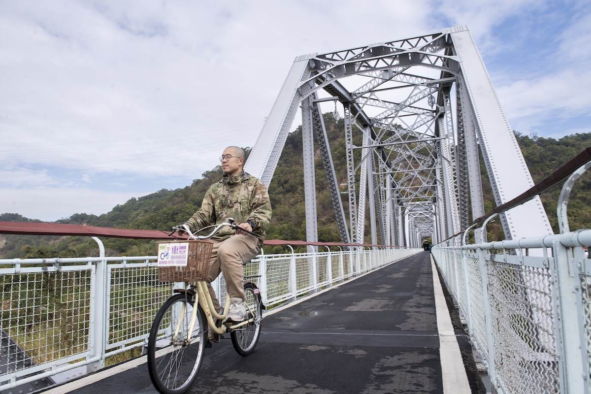 花樑鋼橋。（圖／江岱柏攝影）