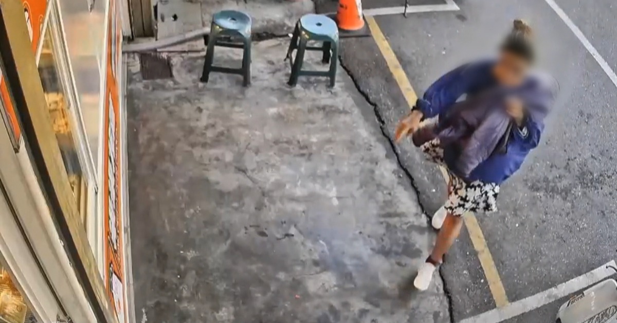 借剪刀遭拒!台東「嘶吼姐」三闖炸雞店 失控狂吼