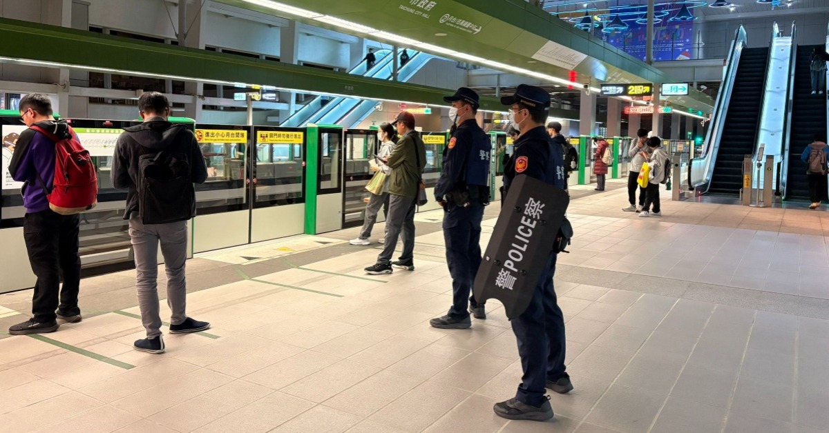 快訊／台中捷運驚傳「炸彈威脅」 IP位址曝光