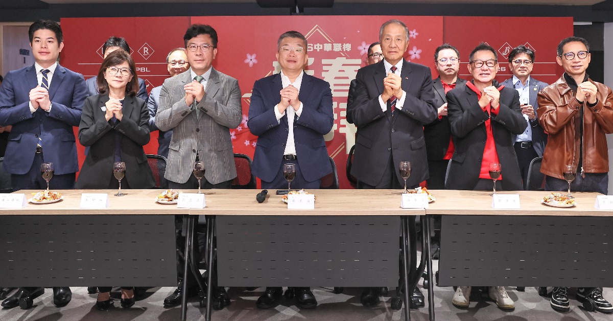 中職/聯盟新春團拜!蔡其昌許下3願望 攜手6球團再精進