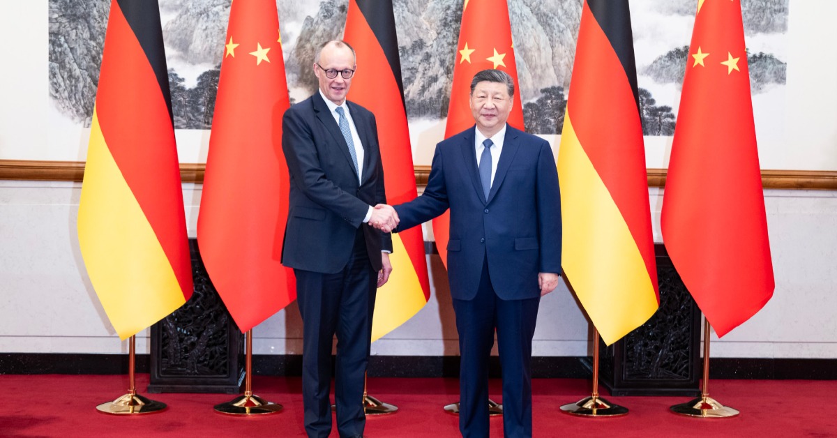 德總理訪中會習近平 籲對俄施壓、確保台海和平