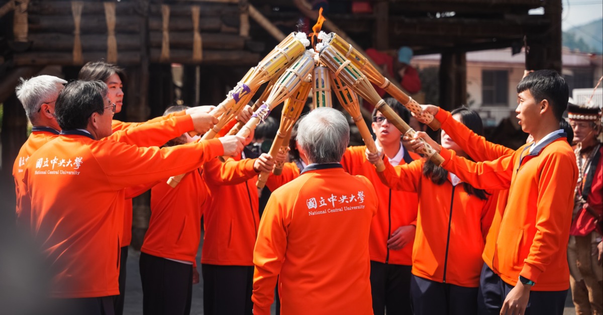 115年全大運聖火在阿里山引燃揭序幕 雙火合一點燃永續願景