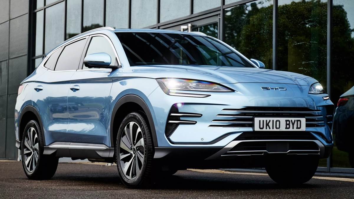 比亞迪銷售量在歐洲猛爆式成長,1月份同比去年增長165%,市佔率更來到1.9%。(圖/比亞迪提供)