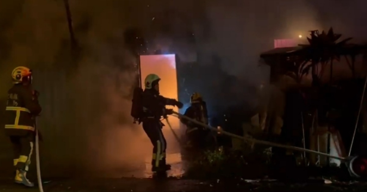 連假首日！宜蘭梅花湖旁惡火 屋主女兒疑受困成焦屍