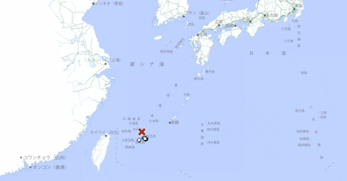 快訊／沖繩旅遊注意！宮古島近海規模5.4地震