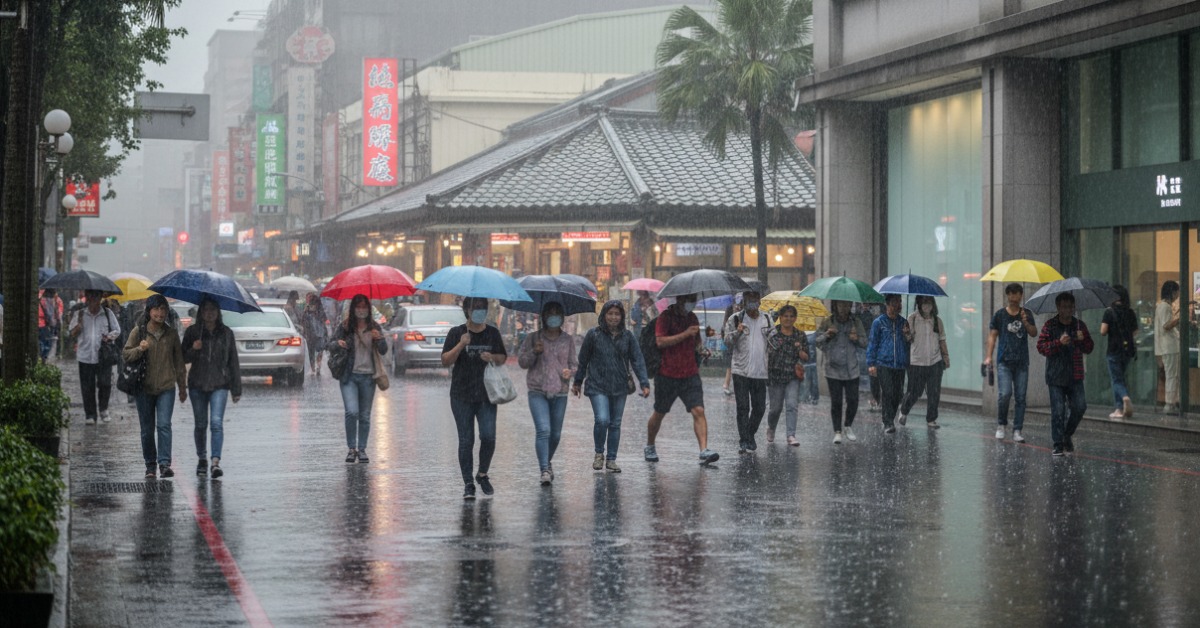 雨神要來了！元宵節雨最大 影響地區曝光