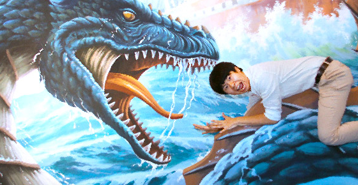 3D 特麗愛美術館以立體視覺藝術打造沉浸式體驗，帶領遊客走進不可思議的世界。（圖／業者提供）