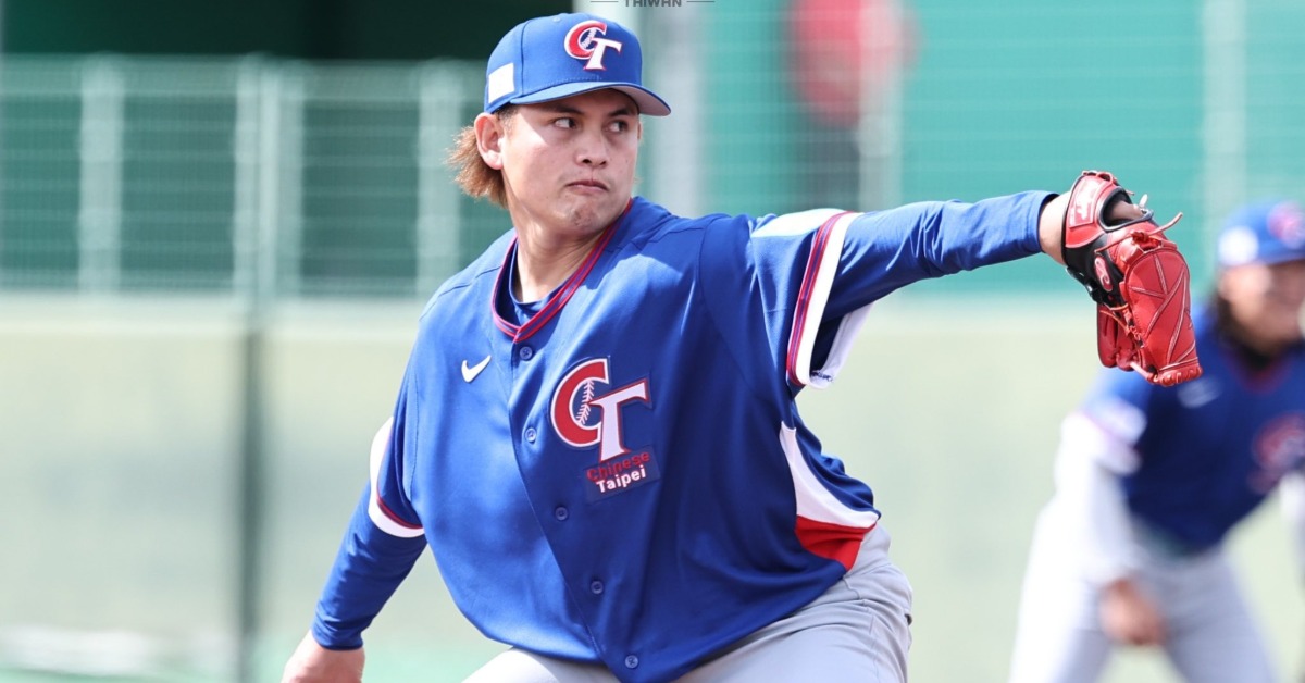 張奕。（圖／中職提供）