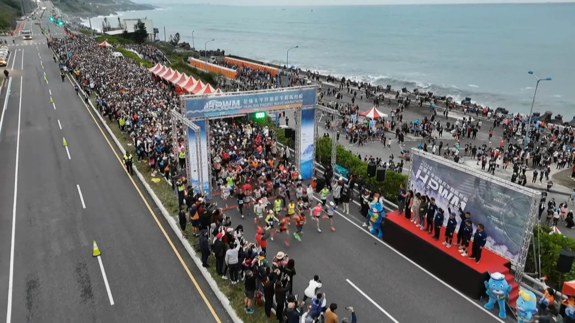 從三、四月開始，花蓮良好的自然環境將迎來各地螢火蟲季；五月則舉辦國際疊石藝術季，六月起各類路跑活動也將陸續登場。（圖／東森新聞）