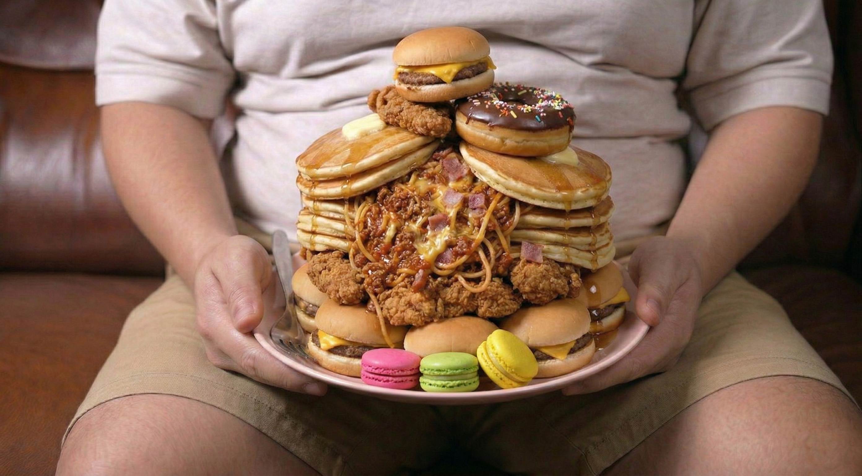 據統計，全台近7成糖尿病患者伴隨過重或肥胖問題，面臨「糖胖症」挑戰。（圖／AI生成）