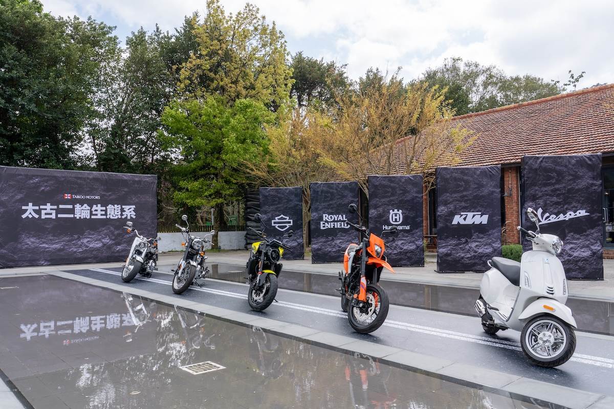 太古汽車集團帶來多款新車。（圖／林昱丞攝影）