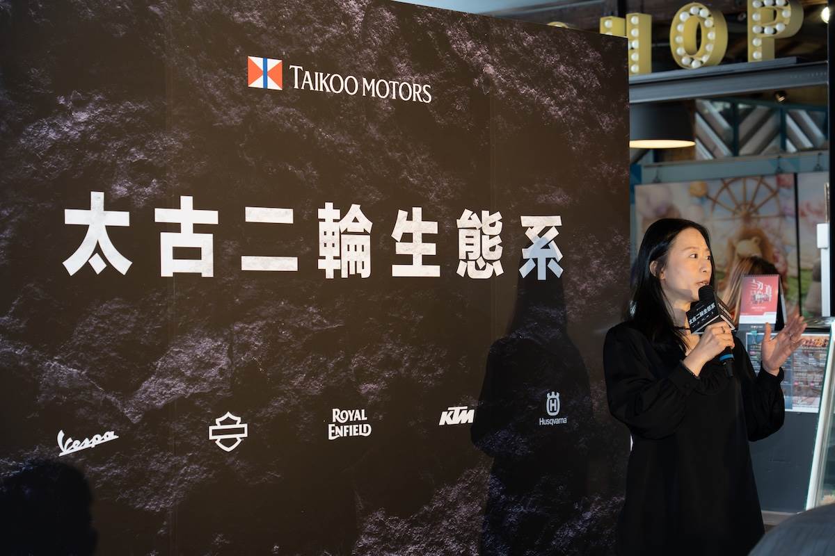 太古汽車摩托車事業處總經理林凱芸。（圖／林昱丞攝影）