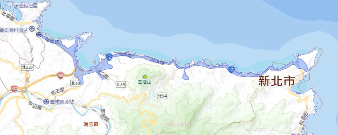 新北市瑞芳區將出現兩波停水，其中最長一段從17日晚間20時26分持續至18日下午16時。（圖／自來水公司）