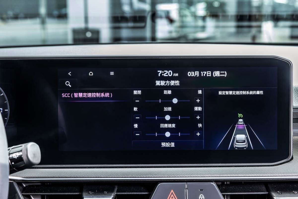 「DRIVE WiSE智慧駕駛輔助系統」達到Level 2智慧輔助駕駛水準。（圖／台灣森那美起亞提供）
