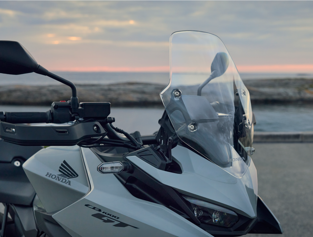 五段可調式風鏡。（圖／Honda Taiwan提供）