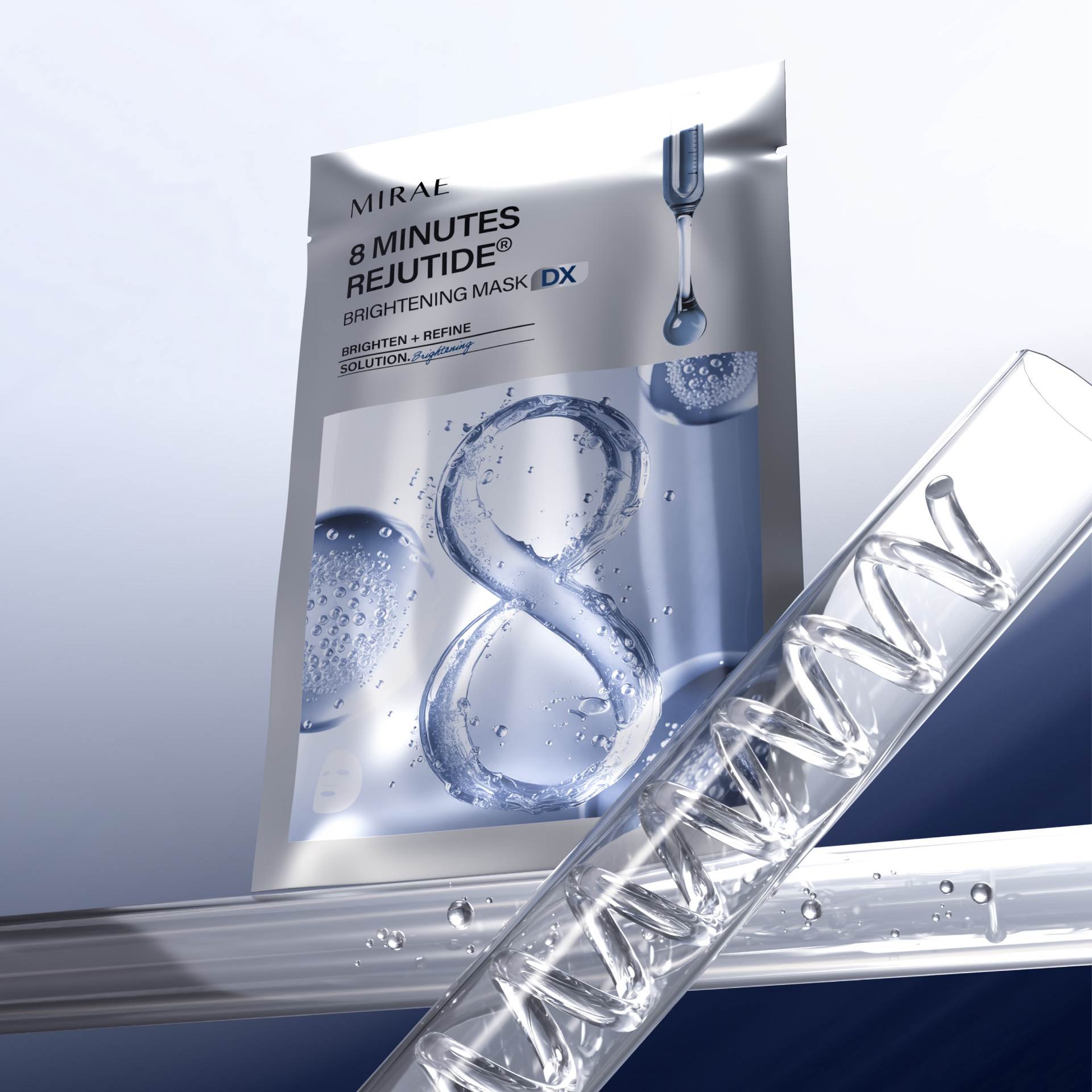 MIRAE 未來美 8分鐘麗珠肽淨白面膜 3片$399 情境圖