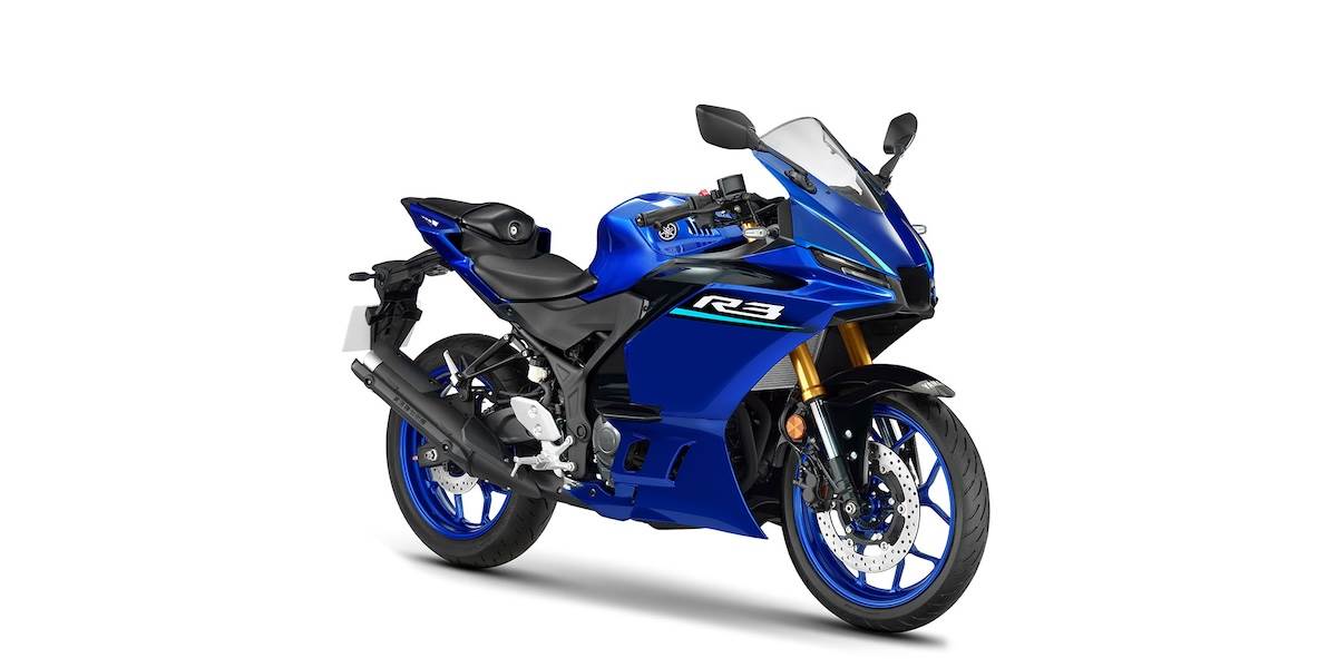 YZF-R3 Icon Blue競技藍。(圖/台灣山葉提供)