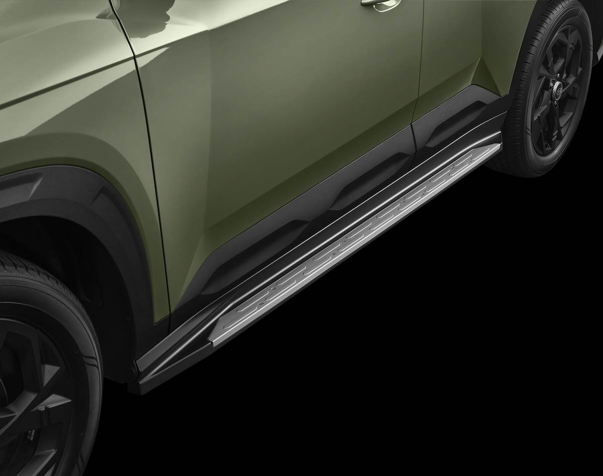 MUFASA Xplore探險版擁有「鋁合金登車踏板」。（圖／南陽實業提供）