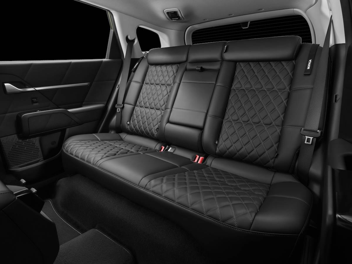 MUFASA Xplore探險版座艙導入「探險菱格紋座椅」。（圖／南陽實業提供）