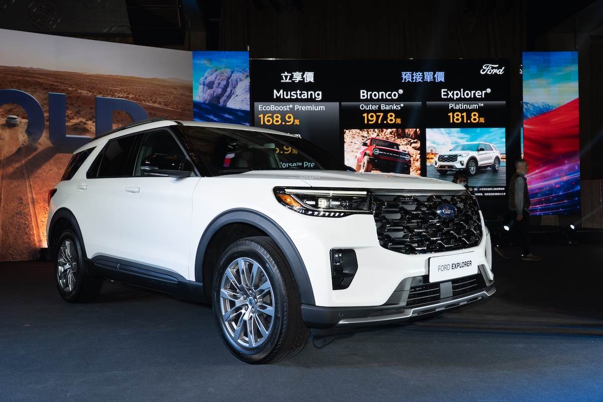 Ford&nbsp;Explorer為全尺寸正七人座休旅。（圖／林昱丞攝影）