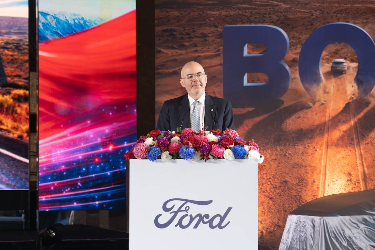 美國在台協會處長谷立言。（圖／林昱丞攝影）