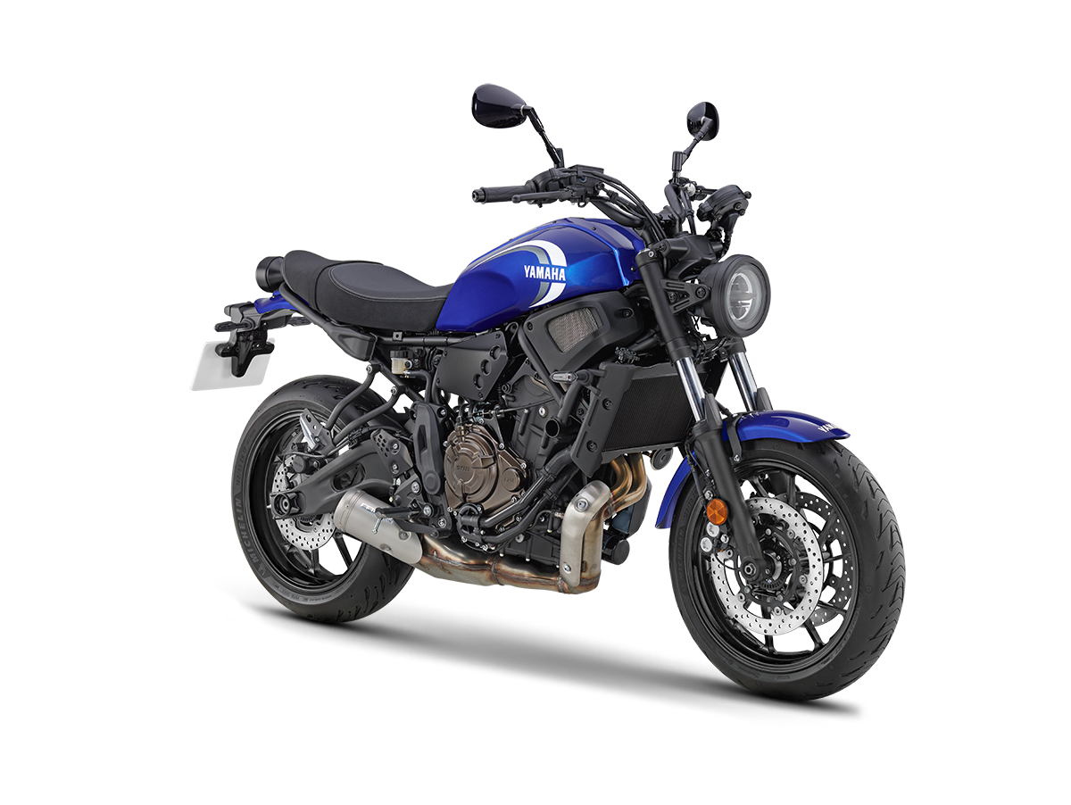 YAMAHA XSR 700新色Historic Blue。(圖/台灣山葉提供)
