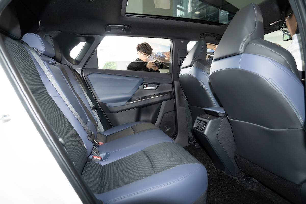 SOLTERRA XT後座空間。(圖/林昱丞攝影)