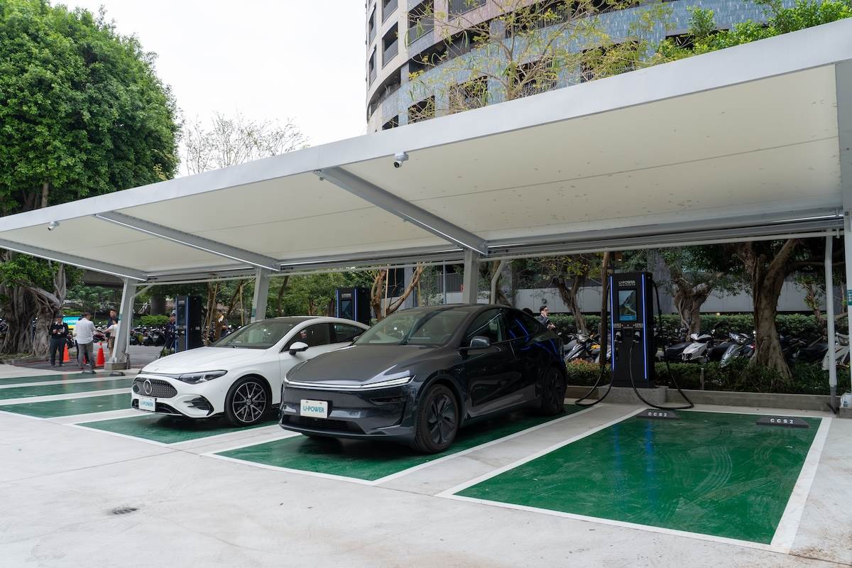 CCS2充電席位6席。(圖/林昱丞攝影)