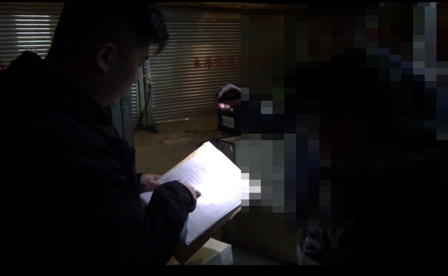 拘提犯嫌汪○○現場照片