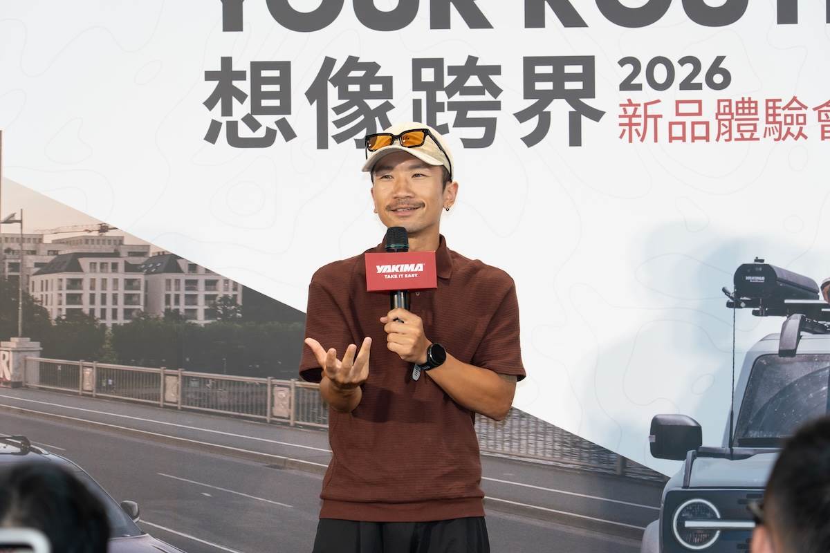 單車Youtuber「李四」。（圖／林昱丞攝影）