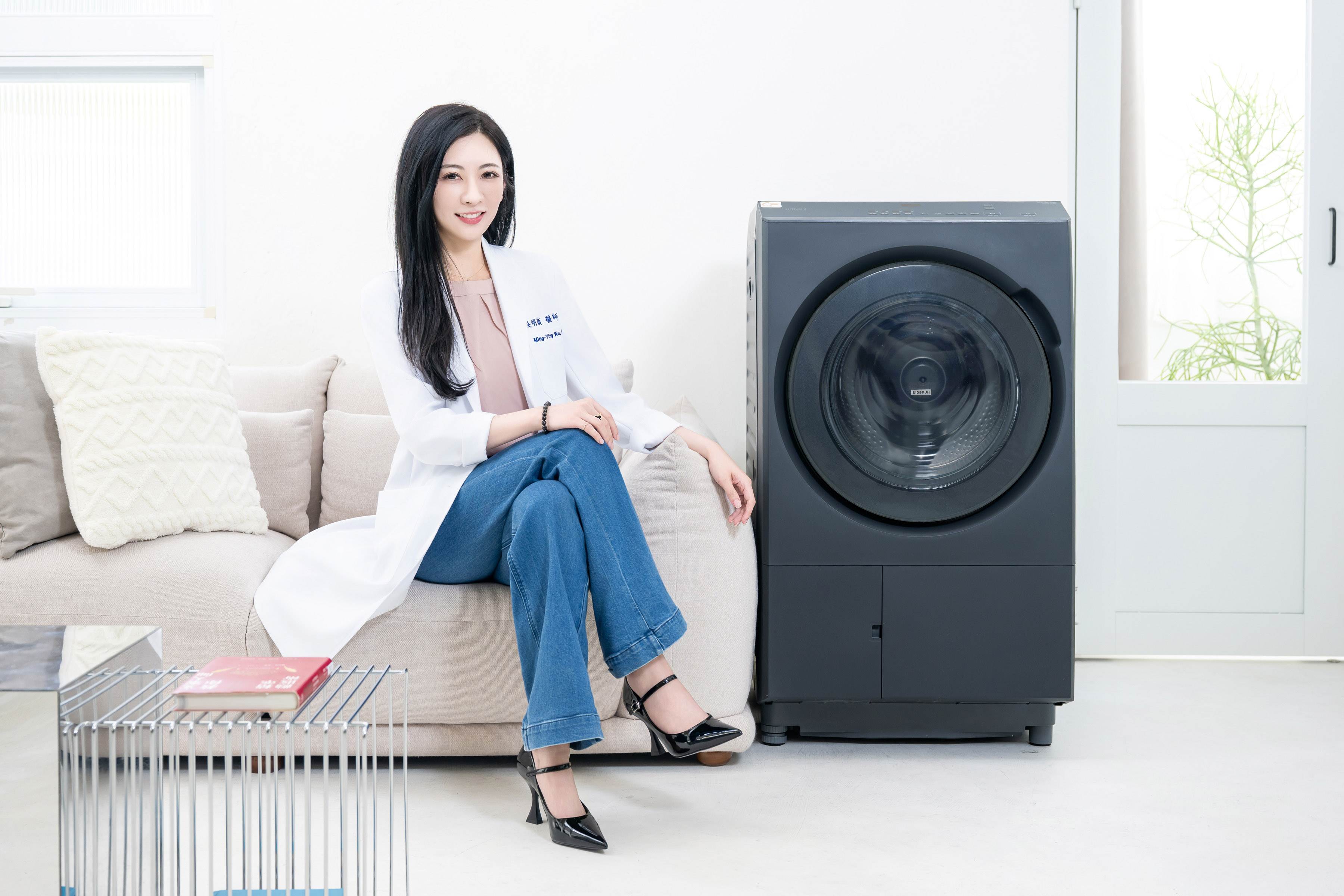 新聞照片3_吳明穎醫師建議可優先選擇低溫熱泵型烘乾法，避免衣物纖維損傷進而刺激肌膚。