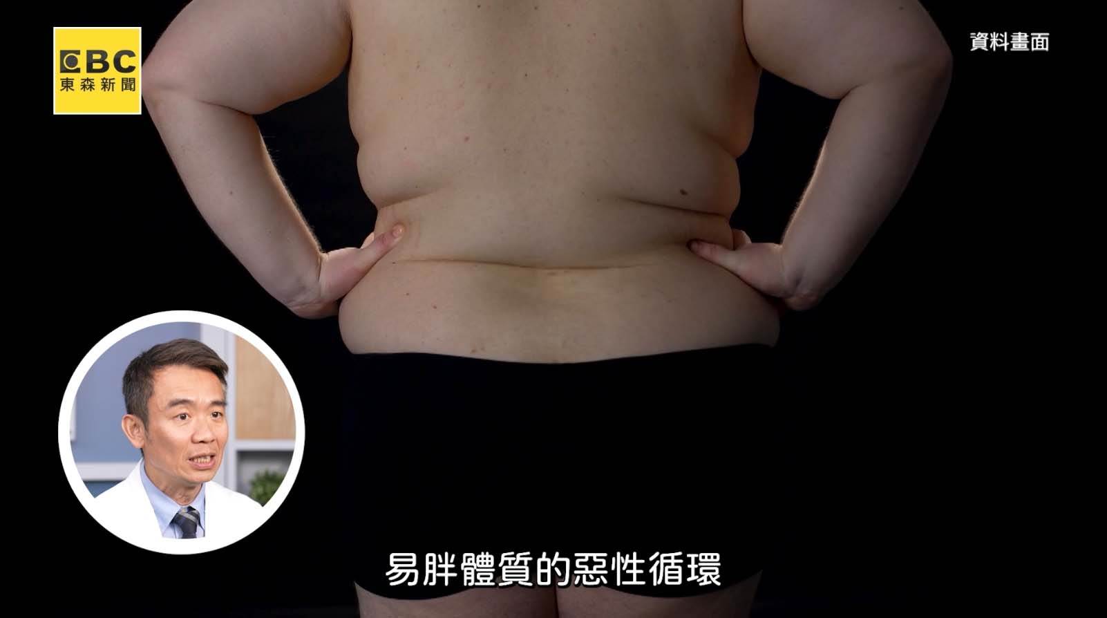 燃脂功能下降恐成「易胖體質」。 （圖／東森新聞）