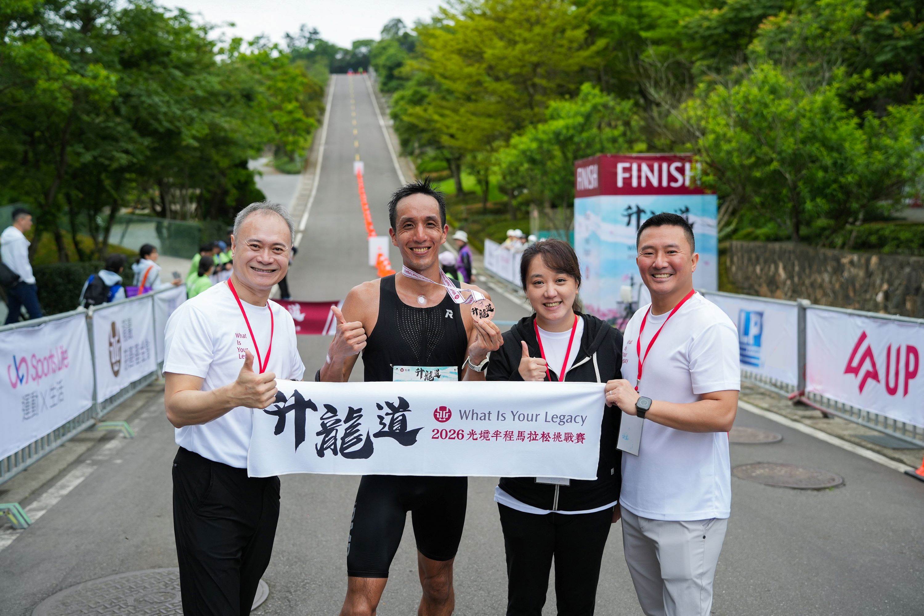 修三 重要3 去年奪得13K光境馬拉松冠軍李奇儒，今年挑戰21K光境半馬組獲得總排第四名(台