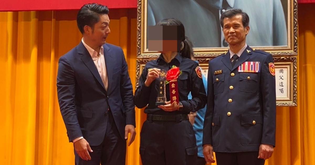 臺北市中正一分局女警陳芊雯，因產女不幸血崩離世。（圖／翻攝畫面）