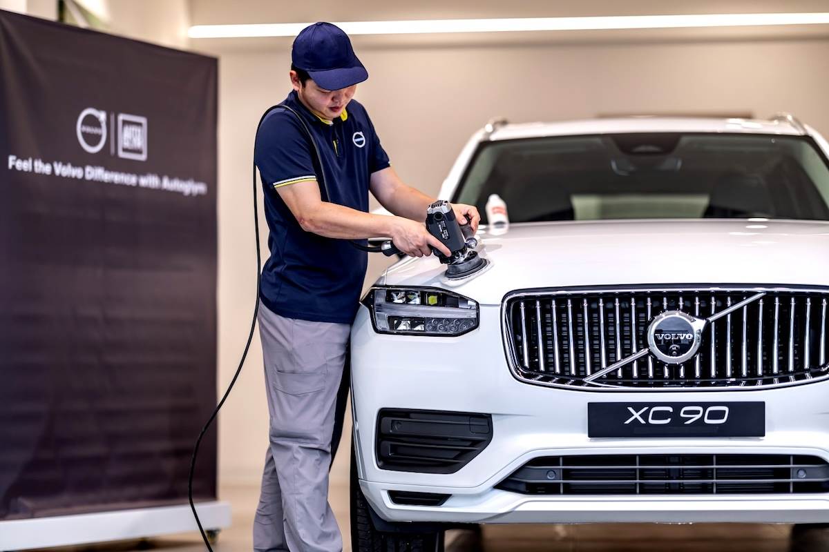 現有車主推薦親友購車，可享棕櫚蠟護理服務。（圖／國際富豪汽車提供）