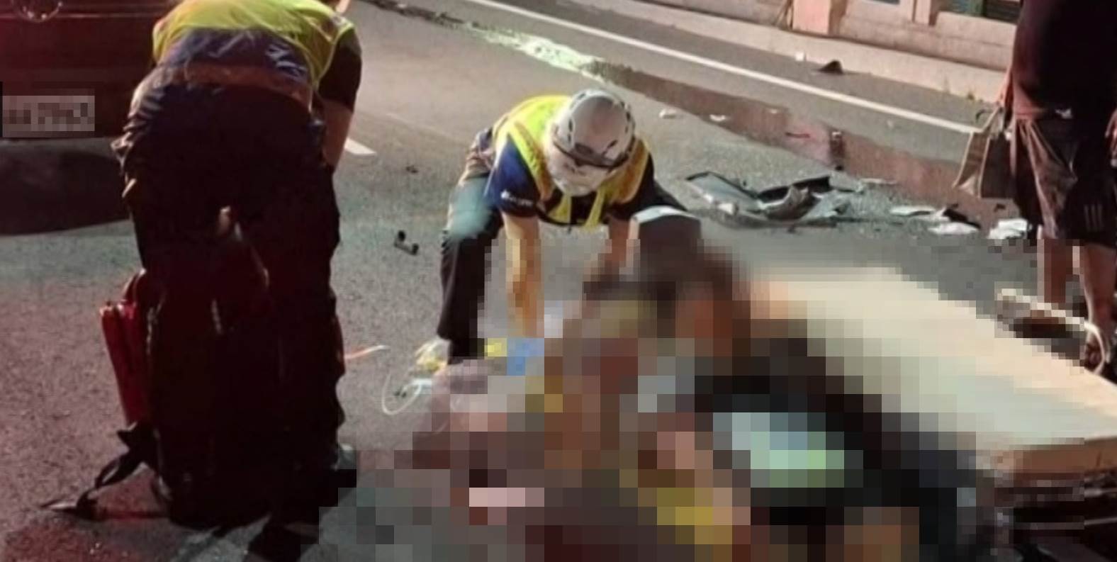 彰化發生一起死亡車禍。（圖／東森新聞）