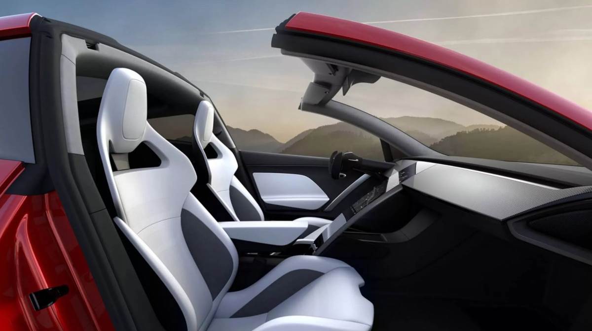 Roadster量產版本的加速表現令人期待，因為官方宣稱這輛車0-96km/h的加速只要1秒鐘。（圖／特斯拉提供）