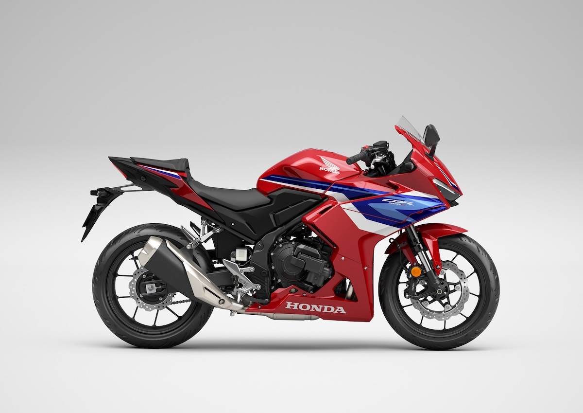 CBR500R E-Clutch紅色。（圖／Honda Taiwan提供）