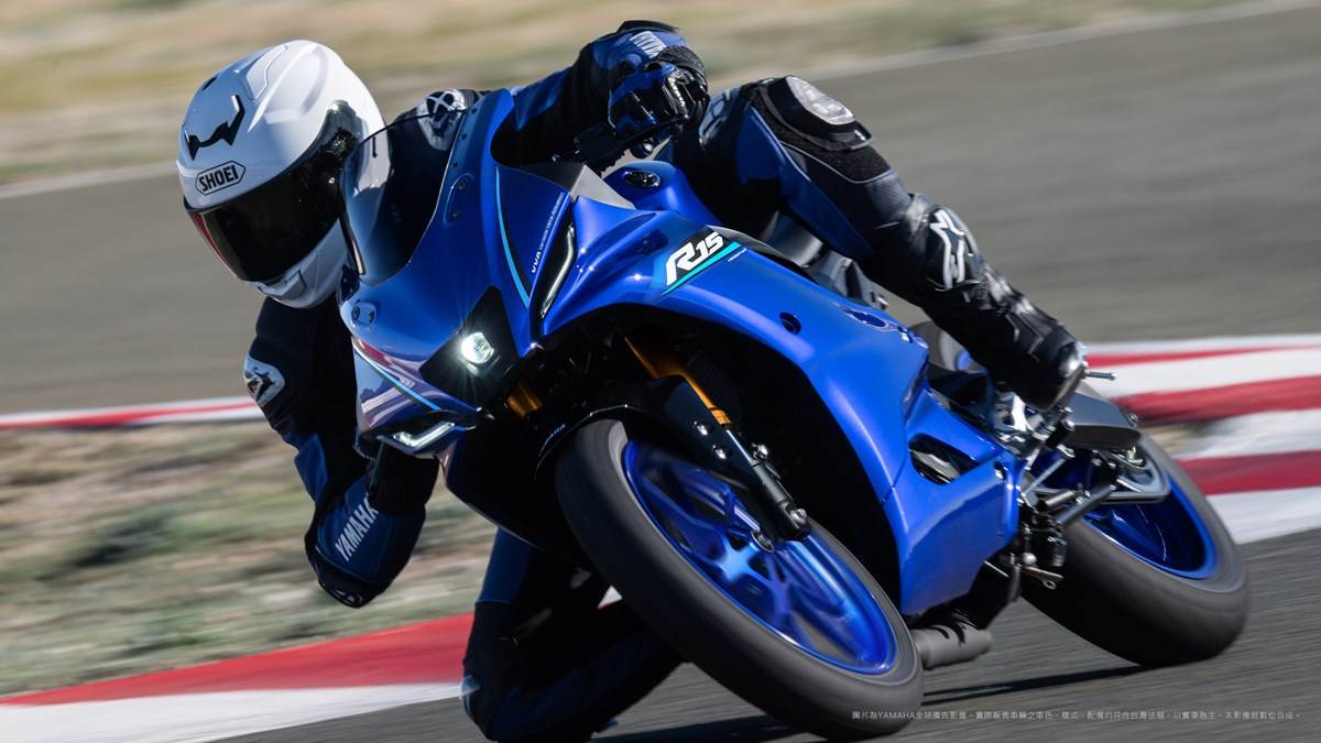 全新YZF-R15搭載155 c.c.水冷4V引擎，最大馬力為18.4匹。（圖／台灣山葉提供）