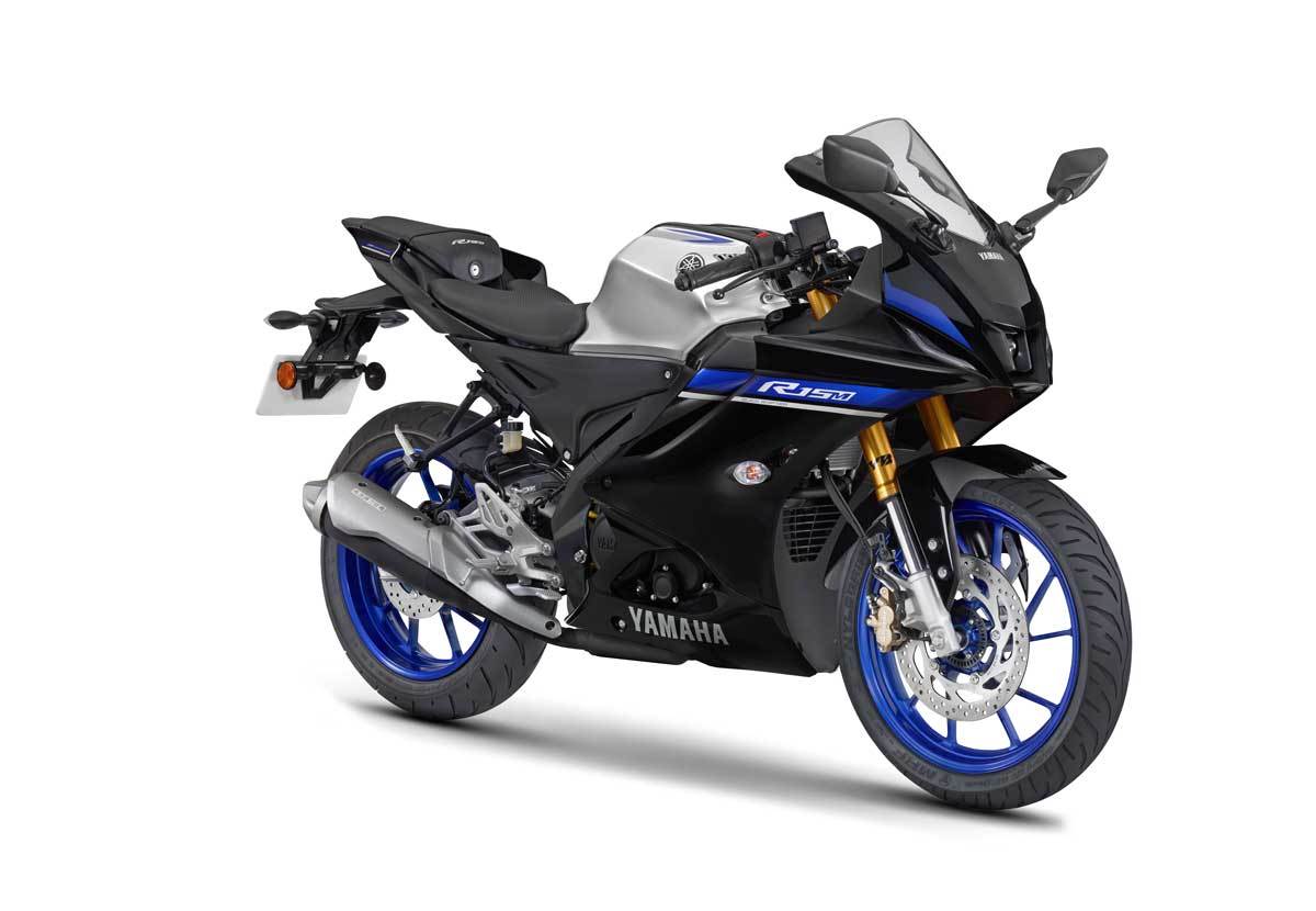 YZF-R15M導入專屬的「Icon Performance極鋒銀」。（圖／台灣山葉提供）