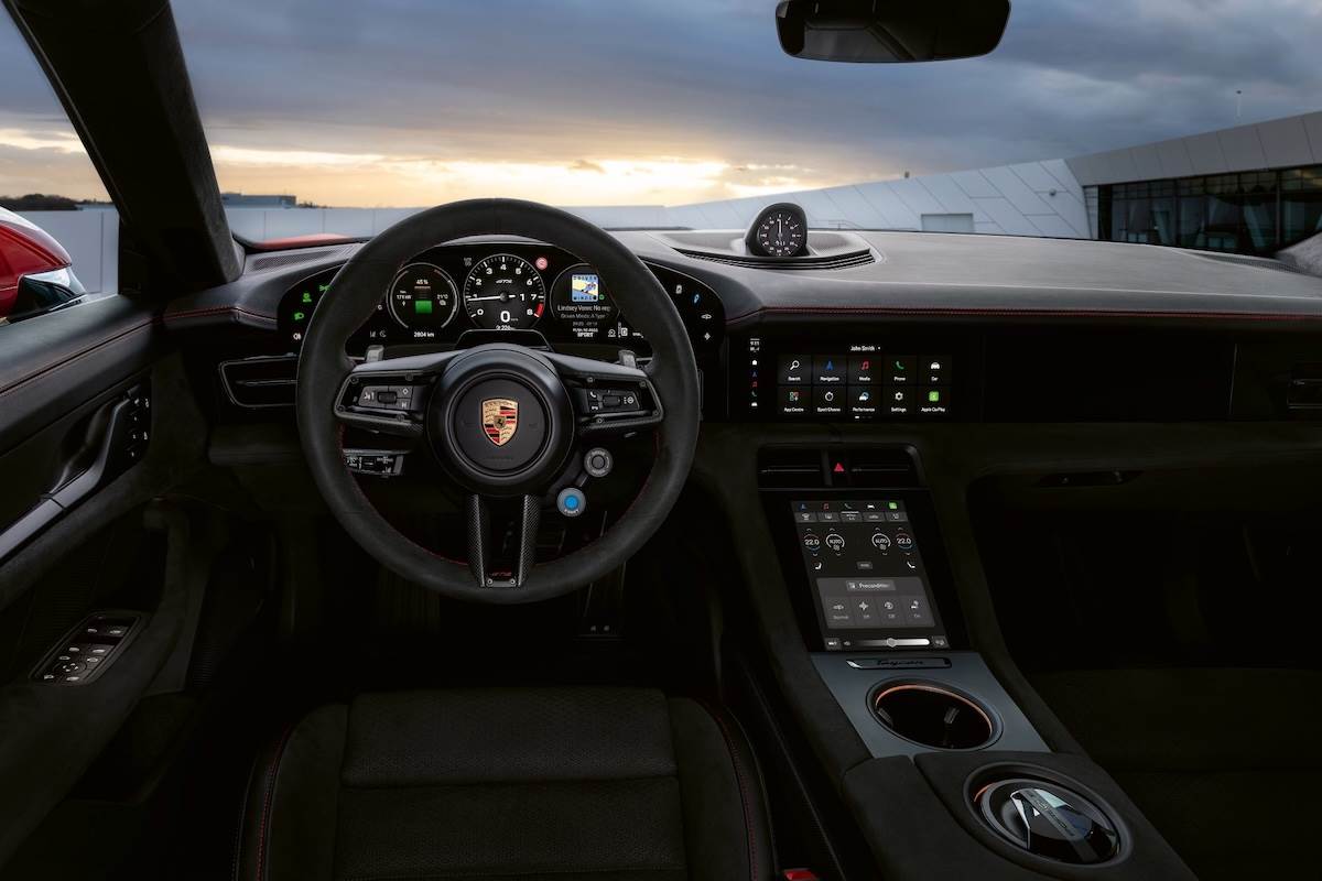 新Taycan導入「保時捷數位互動體驗(Porsche Digital Interaction)」操作概念。(圖/Porsche提供)