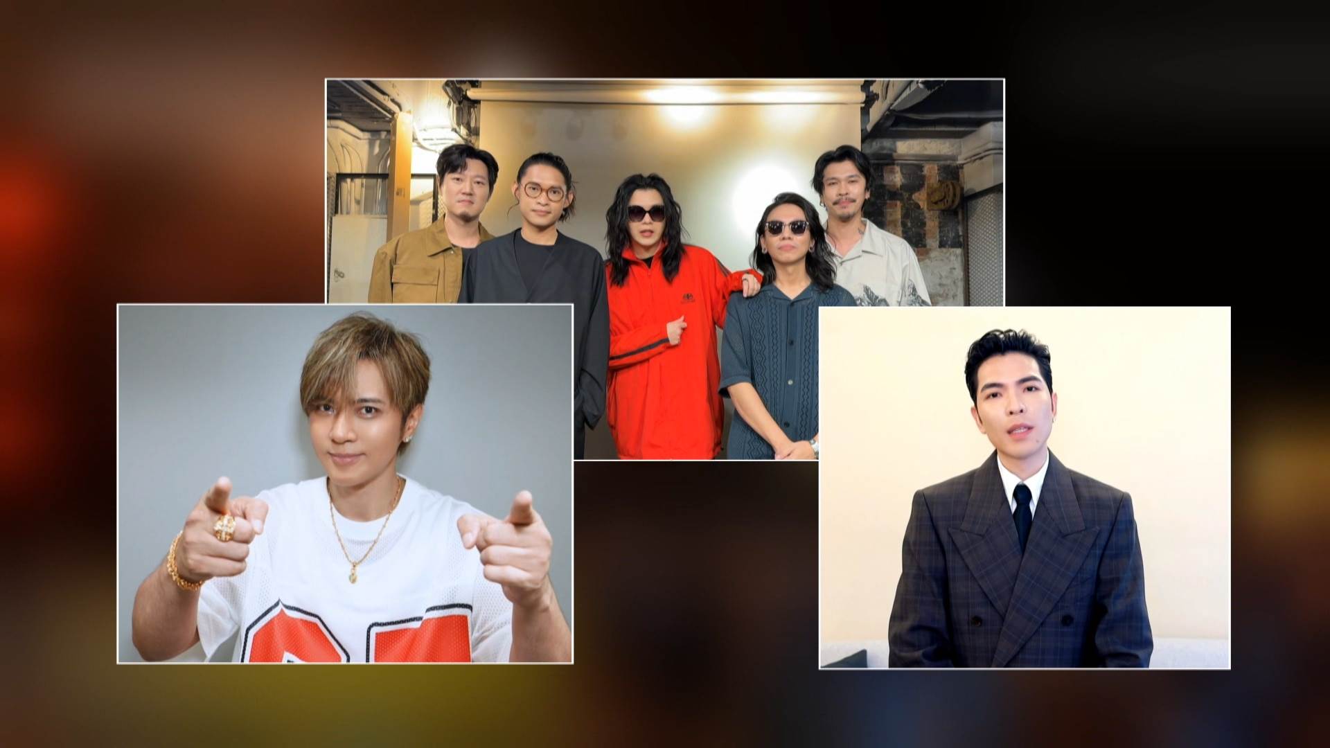 糜先生、羅志祥、蕭敬騰等重量級歌手齊聚夏戀嘉年華，接力開唱。（圖／東森新聞）