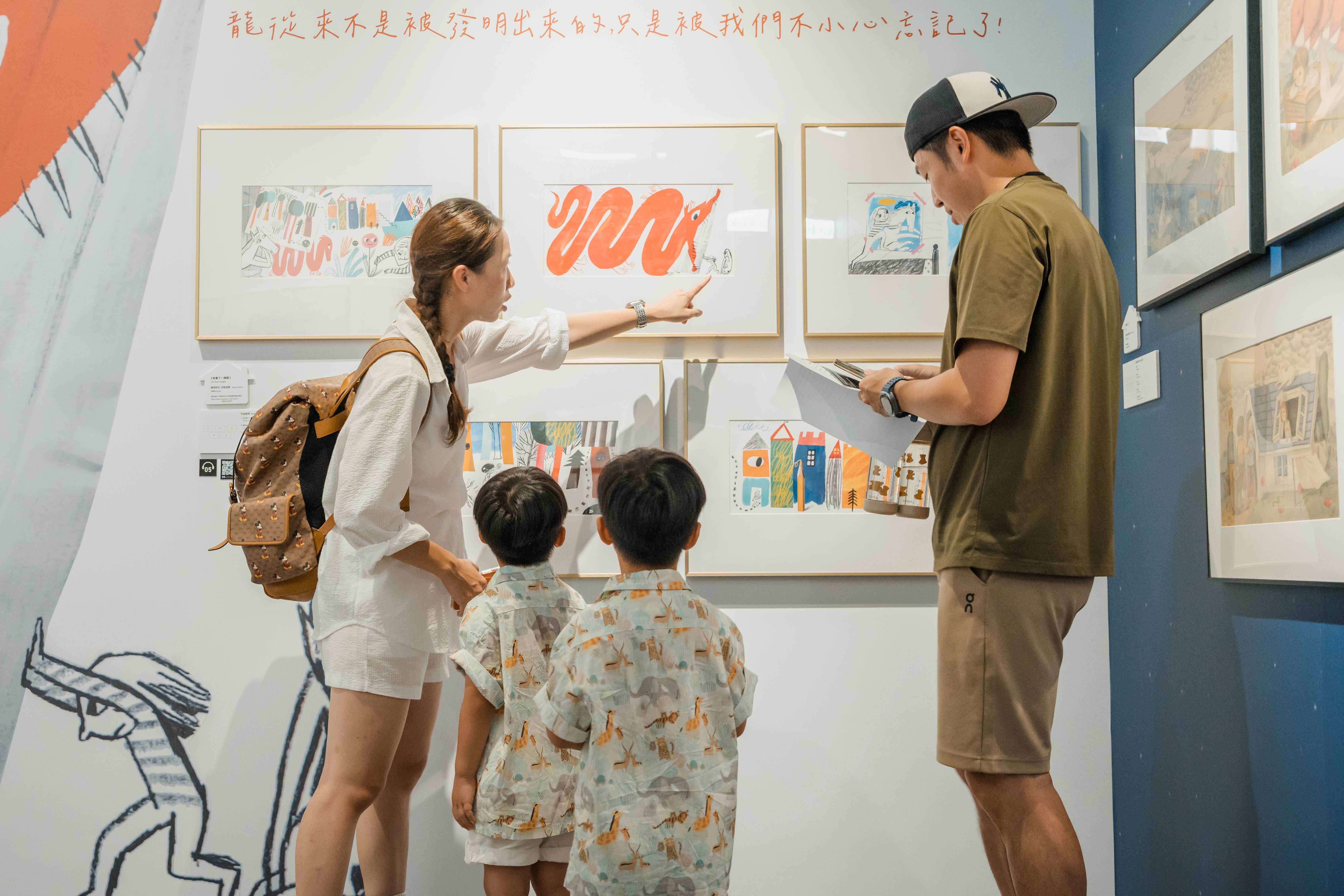 3.從踏入展區的那一刻起，想像就開始發光，帶領孩子一起發揮想像力