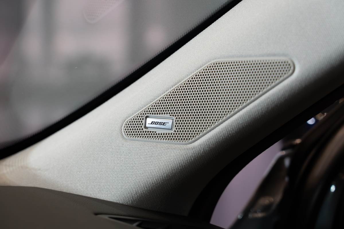 BOSE Premium Sound System音響系統。(圖/林昱丞攝影)