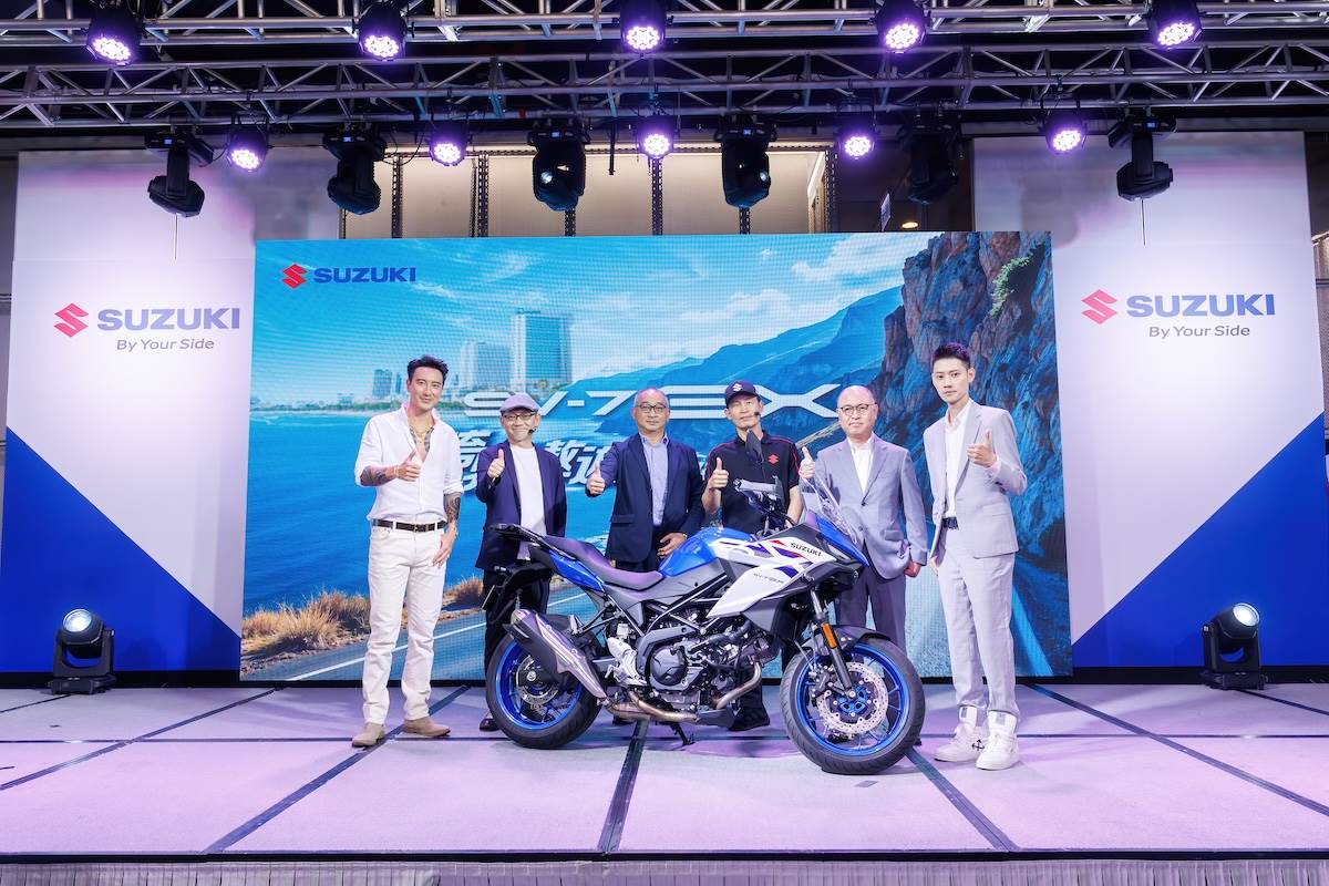 全新SV-7GX在台建議售價為36.8萬元。（圖／台鈴提供）