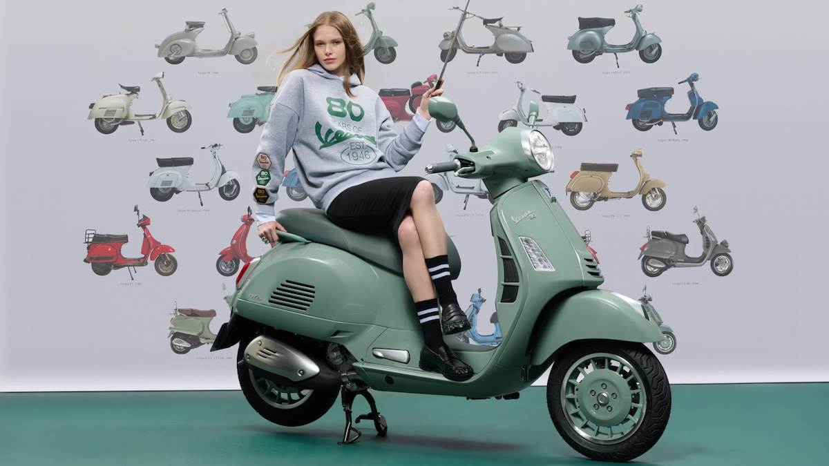 Vespa GTS 80周年特仕版。（圖／太古運通提供）